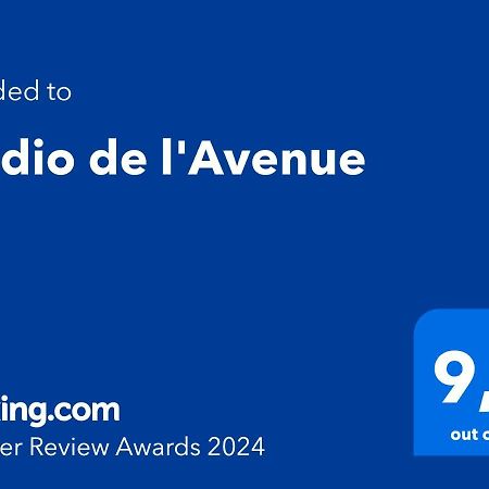 Studio De L'Avenue Spa Exterior foto